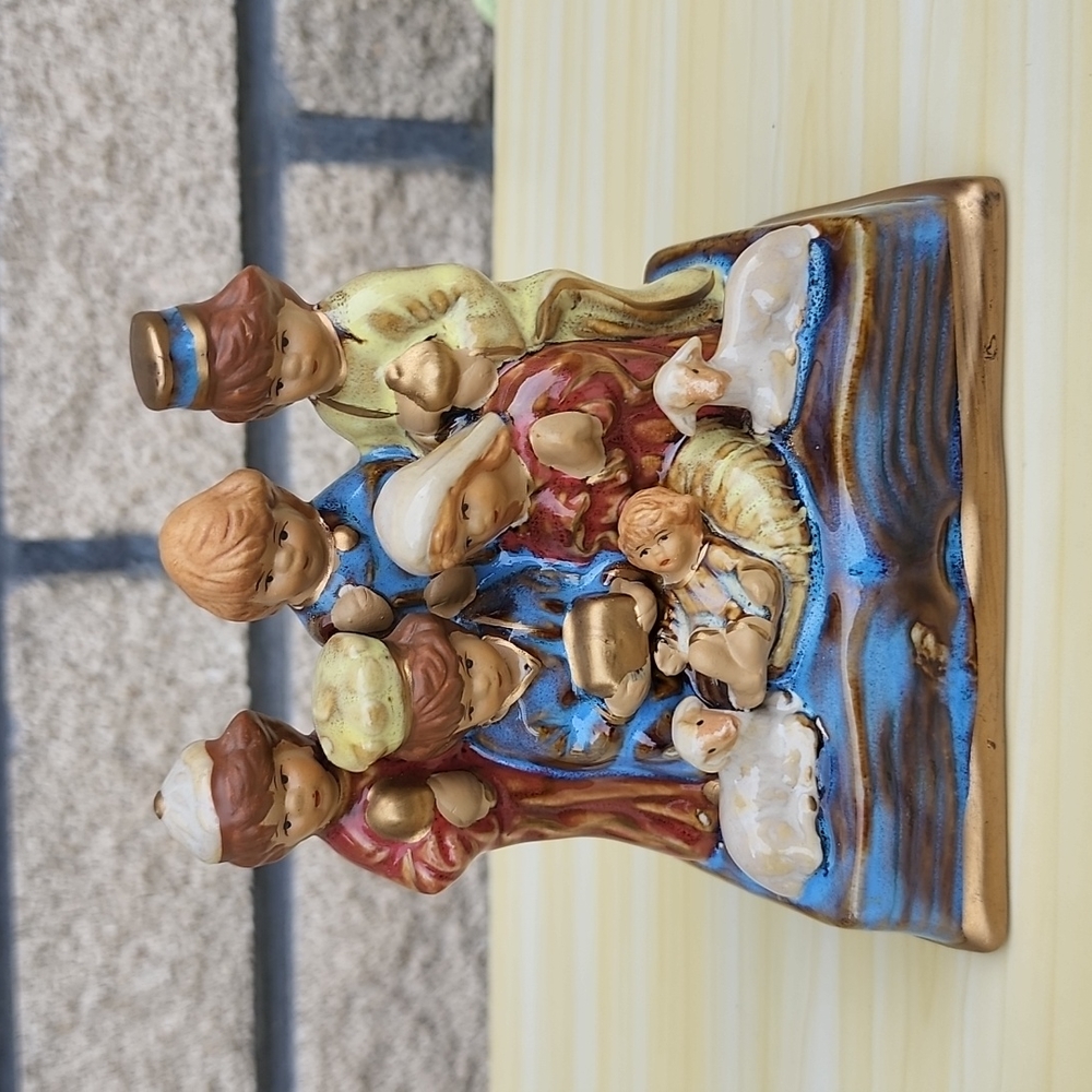 Vintage Ceramic Nativity Figurines